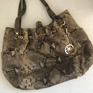 Michael Kors Snake Skin Purse